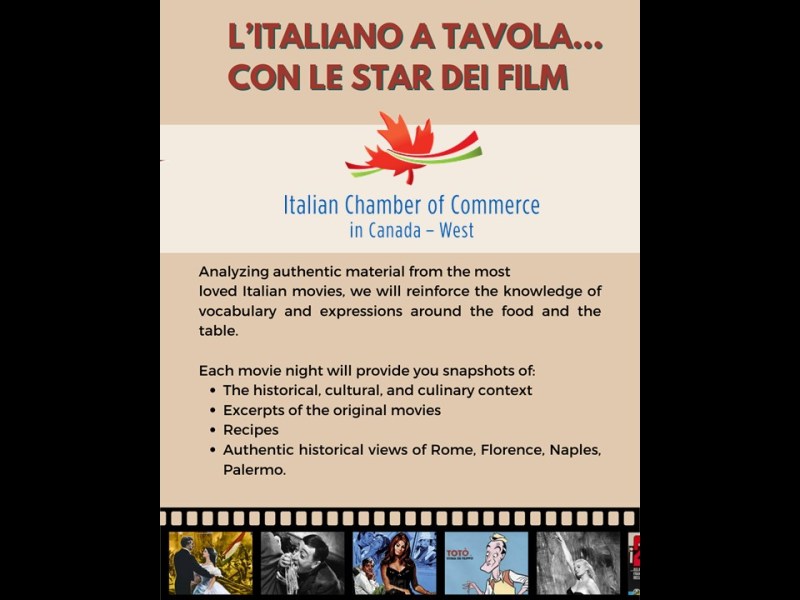PROMOTING ITALY: FOOD, MOVIE and&nbsp;LANGUAGES